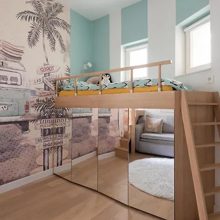 Baltica Family With Garden & Parking Space, 2 Bedroom 300m To The & Montecassino * ソポト